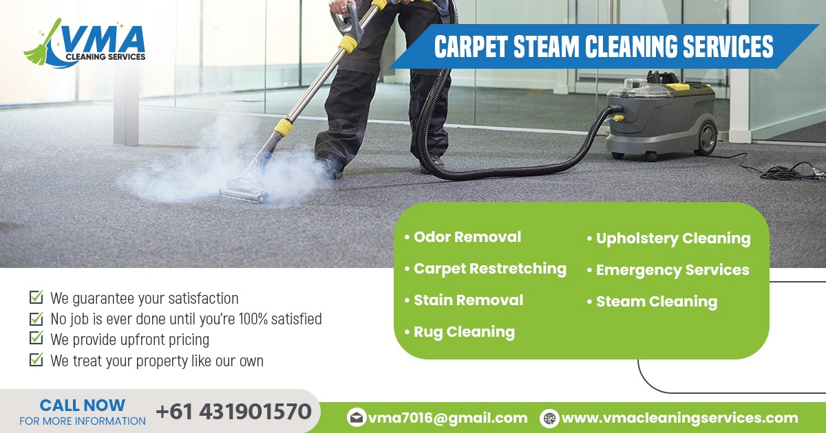 Carpet Steam Cleaning Services in Toowoomba