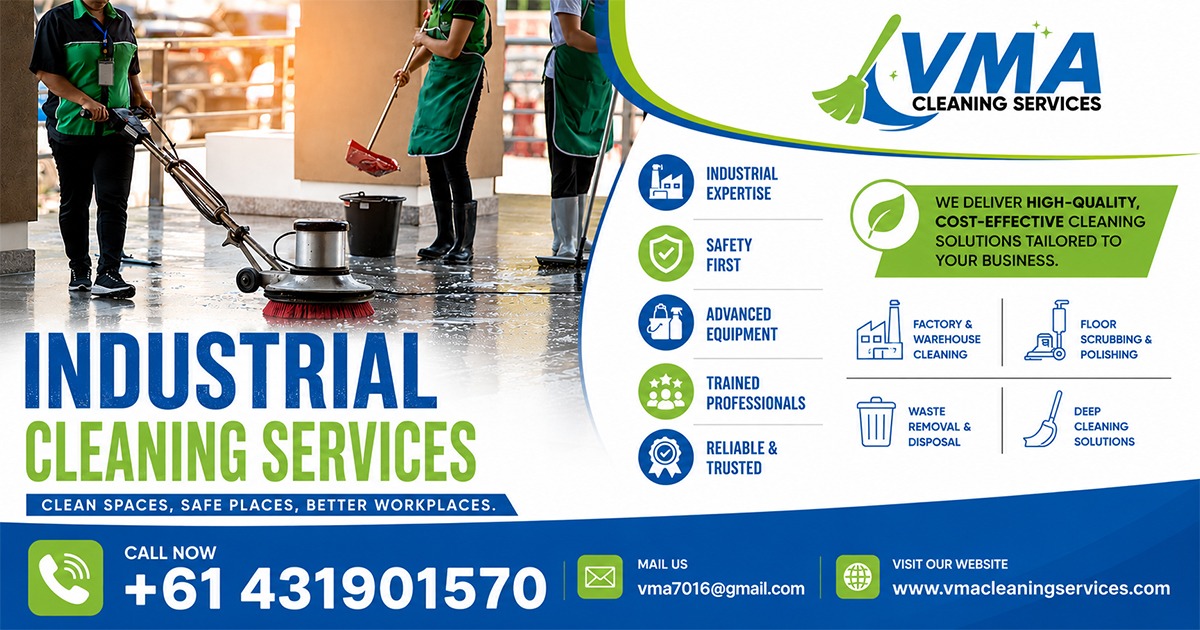 Industrial Deep Cleaning Services in Toowoomba
