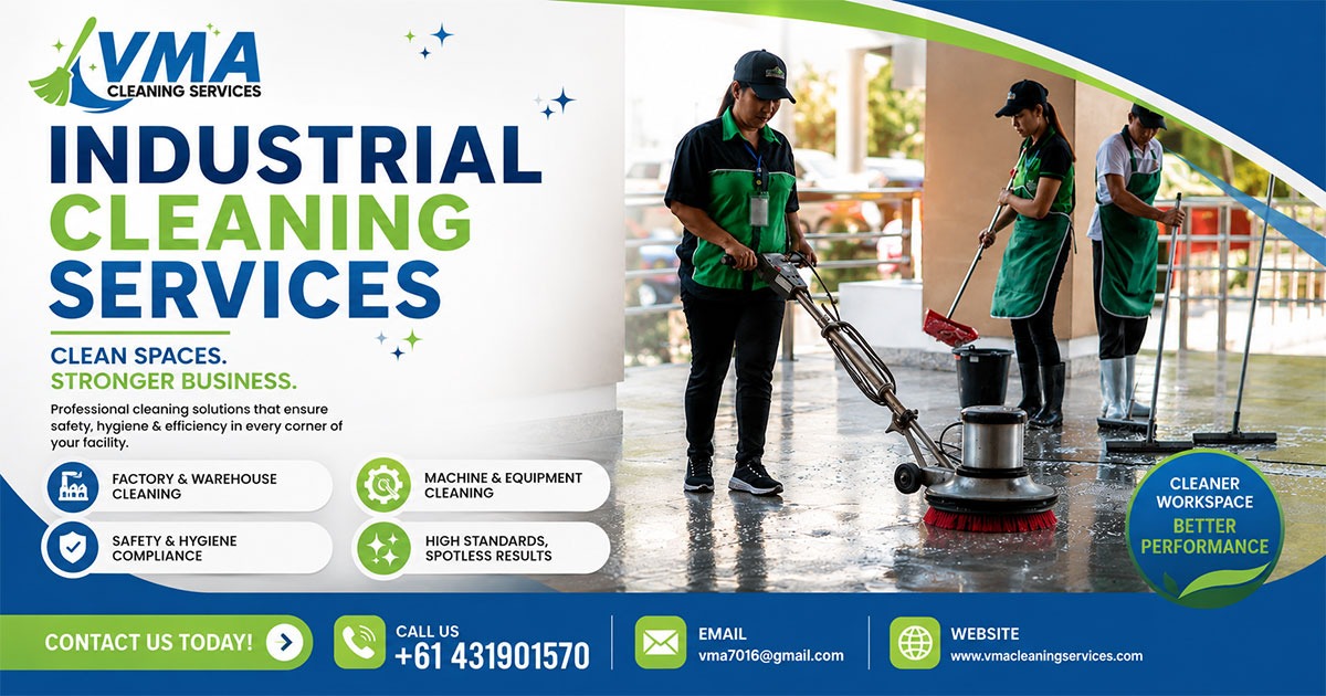 Professional Industrial Cleaning Service in Toowoomba